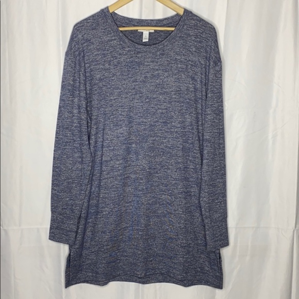 Daily Ritual Crew Neck Tunic Pullover - Picture 2 of 9